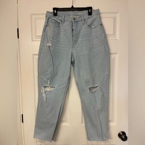 Old Navy Sky Blue High Rise Women's Jeans